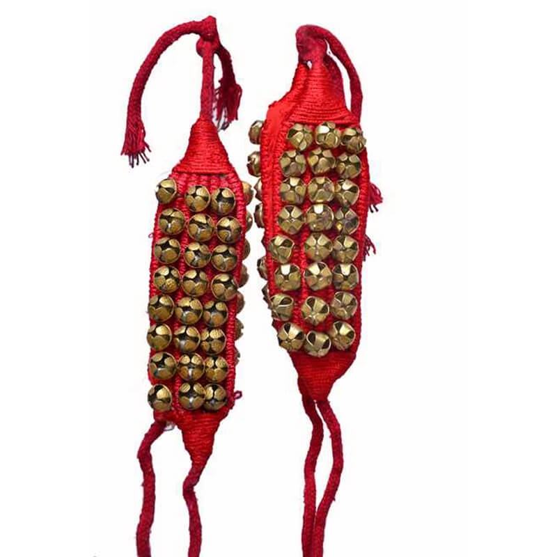 3 line payal brass ghungroo