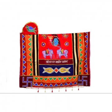 Special zool with embroidery..